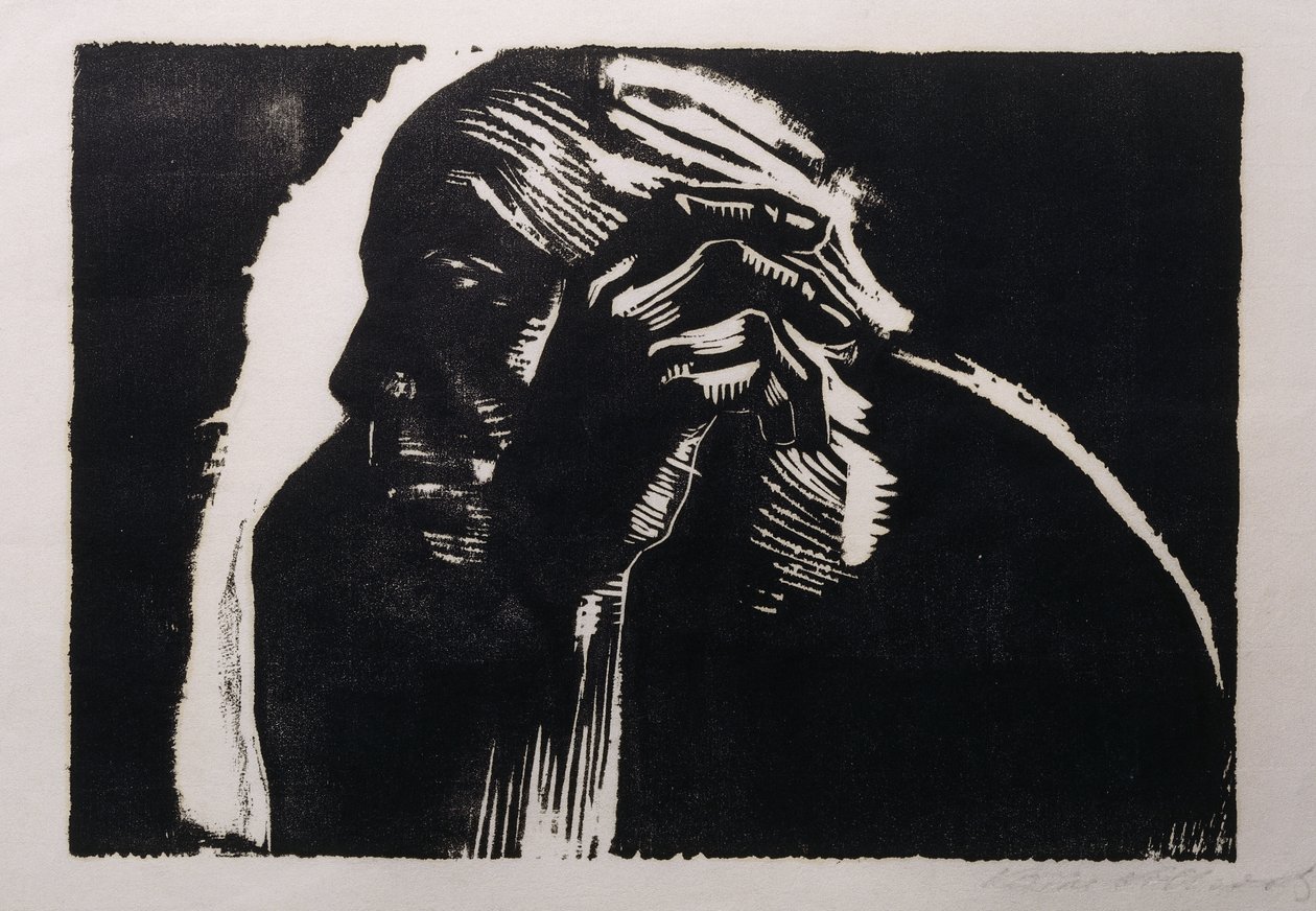 Autoritratto, 1924 da Käthe Kollwitz