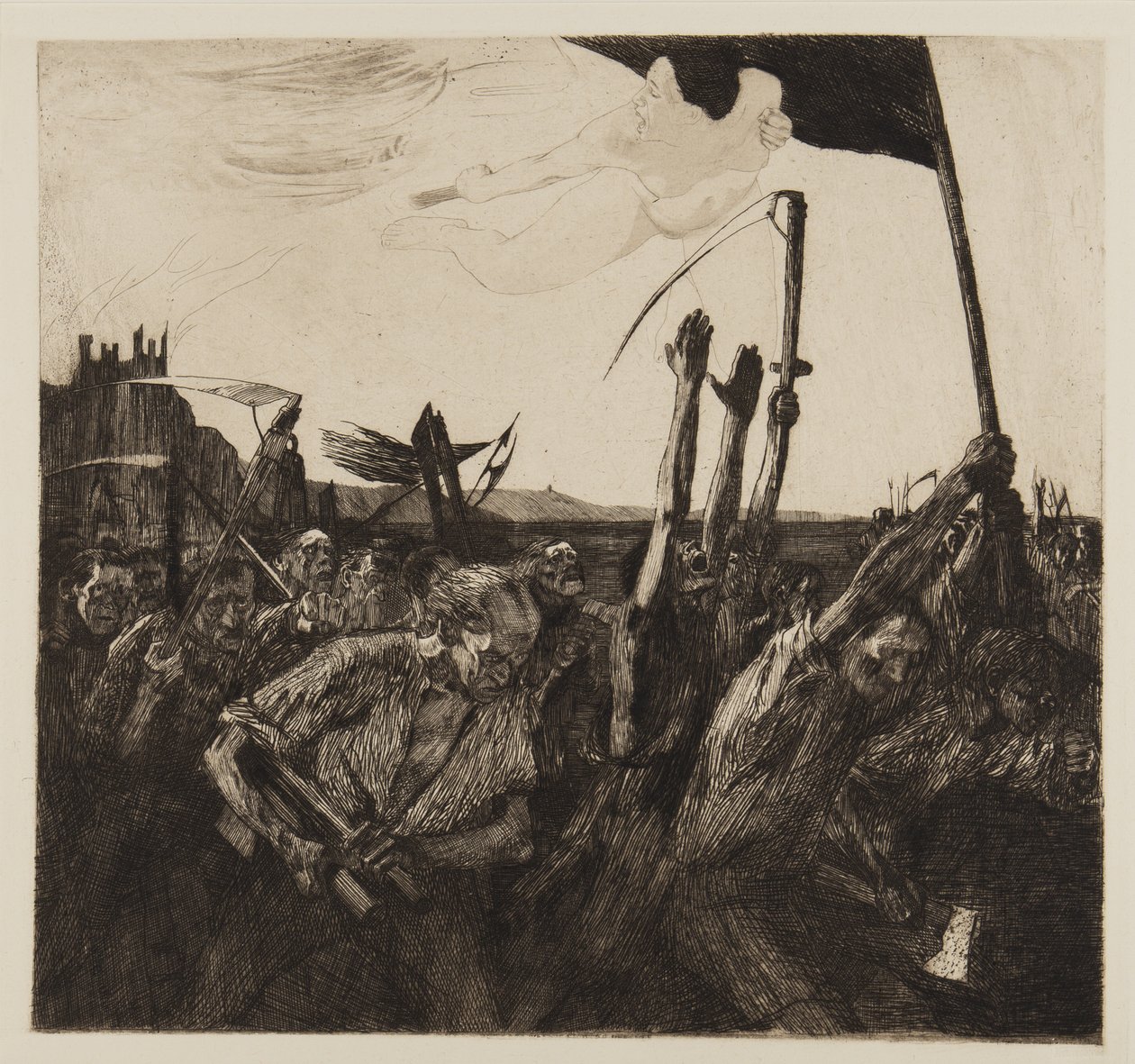Rivolta, 1899 da Käthe Kollwitz