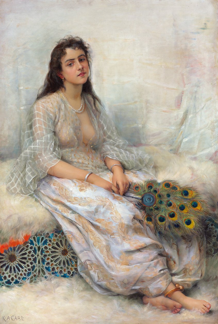 Una bellezza orientale da Katherine Augusta Carl