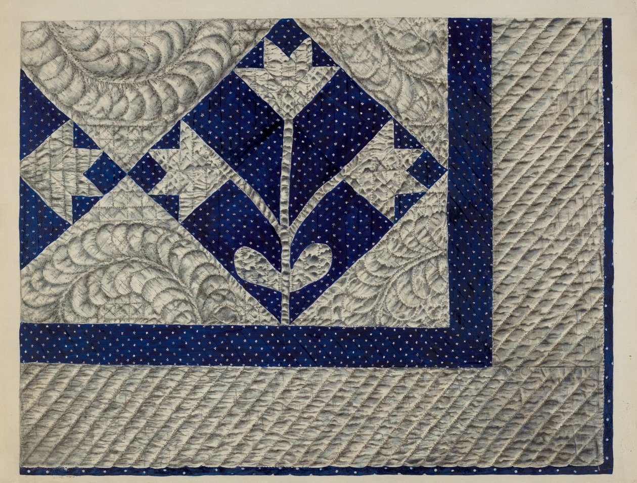 Trapunta di cotone da Katherine Hastings