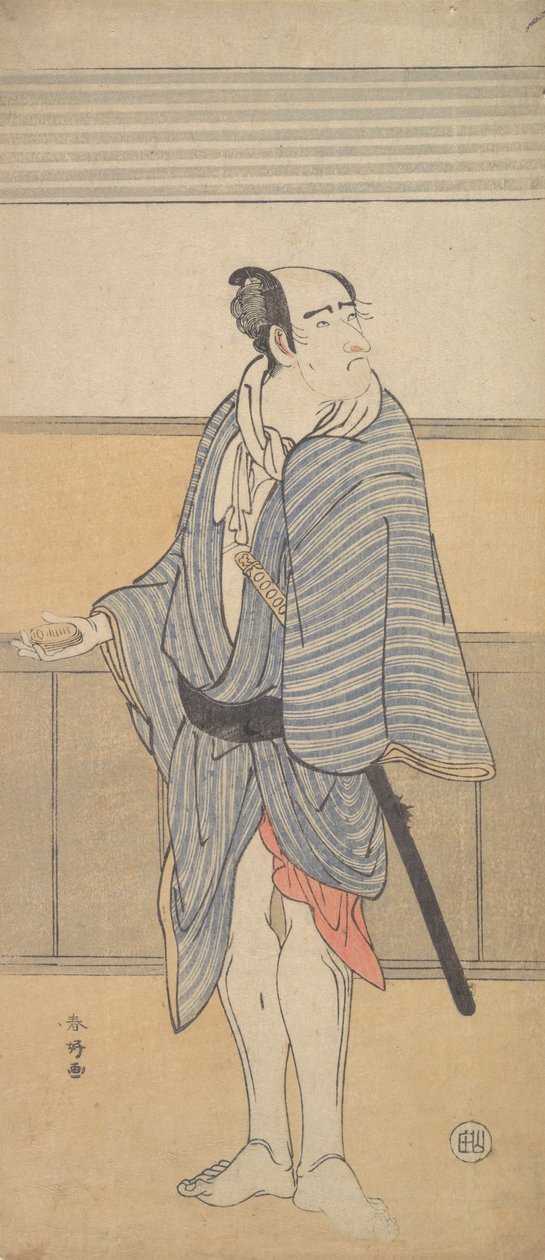 Un Attore Non Identificato, ca. 1790 da Katsukawa Shunko