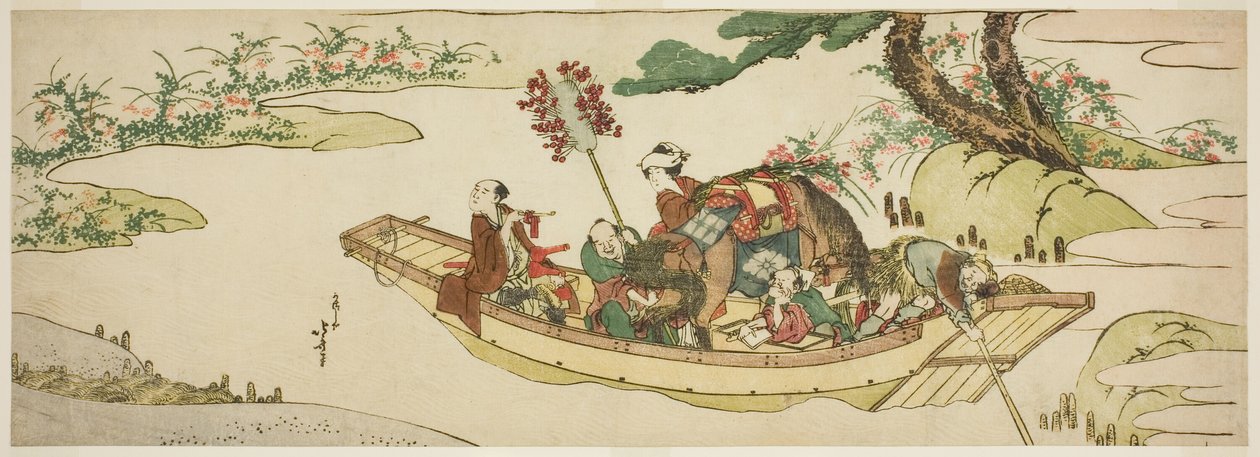 Traghetto da Katsushika Hokusai