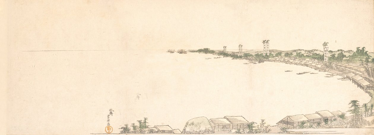 Stampa, ca. 1801 da Katsushika Hokusai