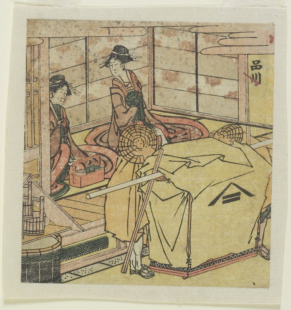 Shinagawa c. 1804 da Katsushika Hokusai