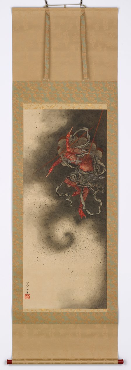 Dio del tuono, 1847 da Katsushika Hokusai