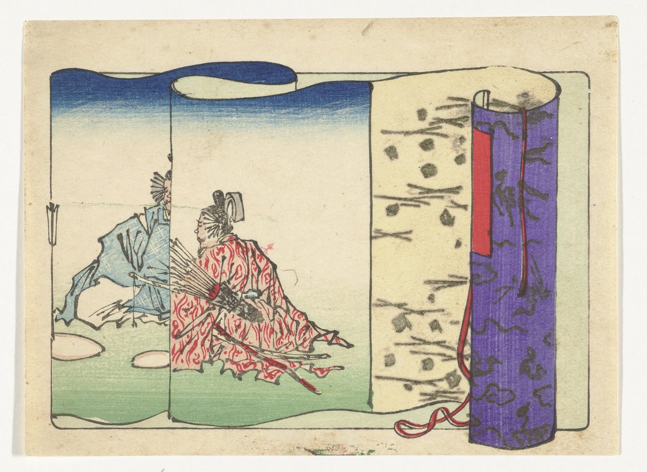 Arciere (serie La grande coda) da Kawanabe Kyosai