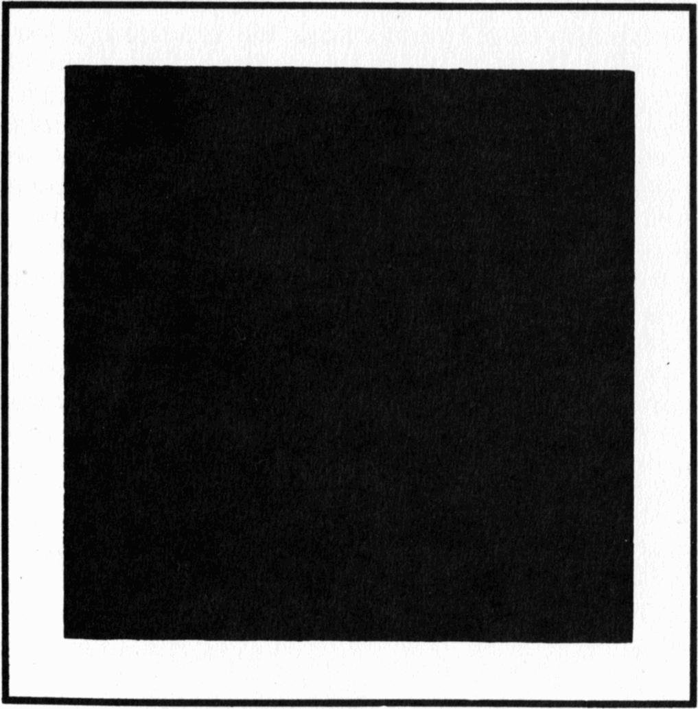 Quadrato nero da Kazimir Severinovich Malevich