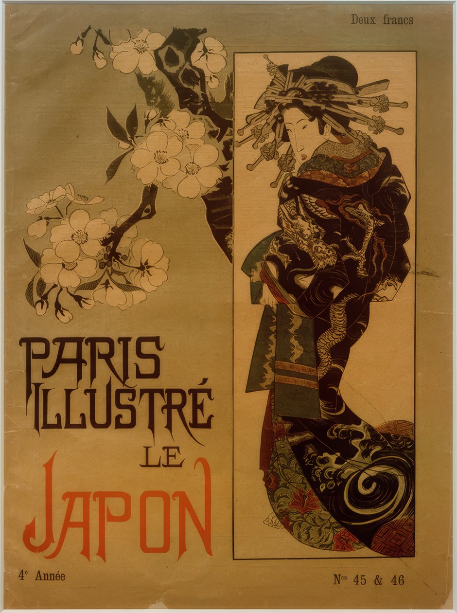 Cortigiana (Paris Illustré) da Keisai Eisen