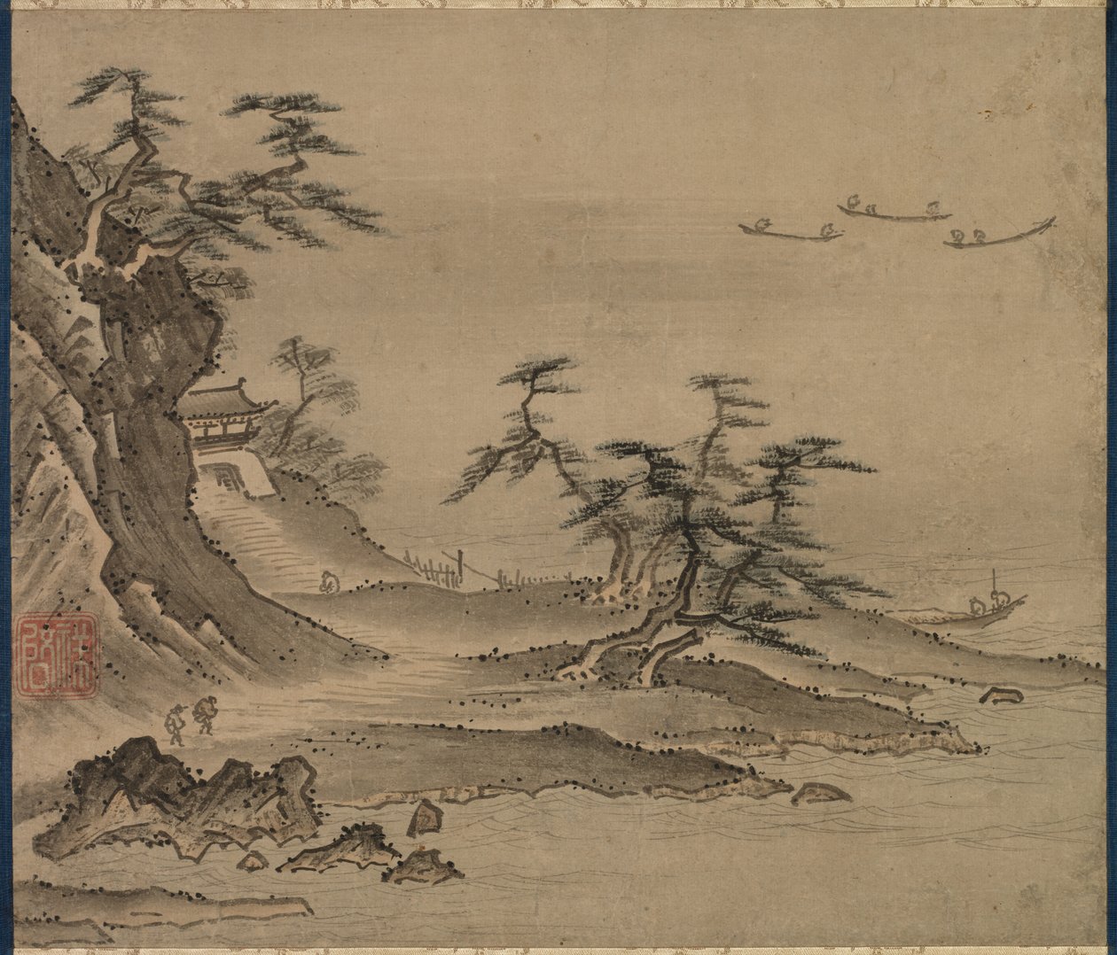 Vista di Xiao Xiang da Kenkō Shōkei