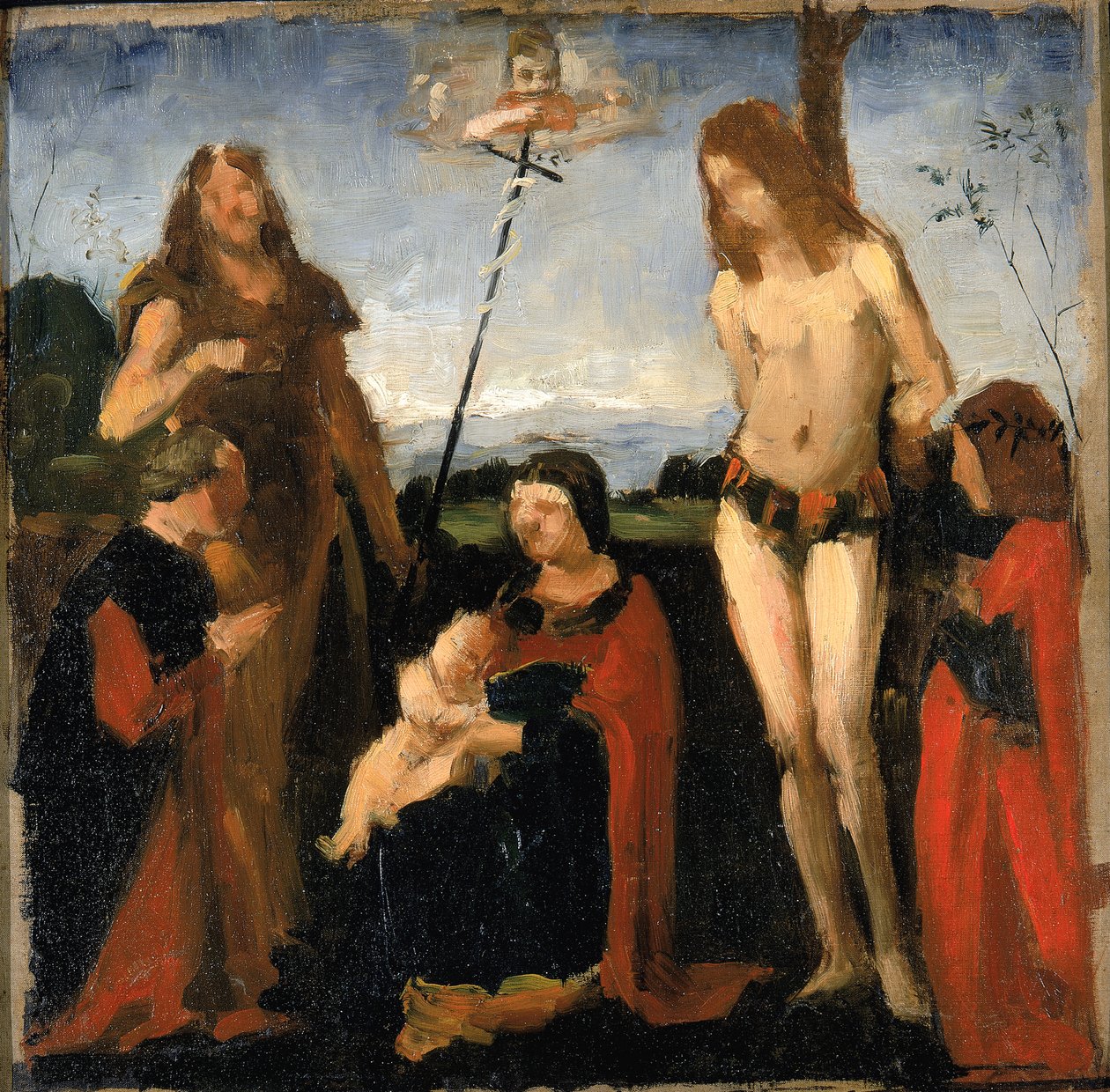 Dopo Boltraffio, Sacra Conversazione, 1878-1882 da Kenyon Cox
