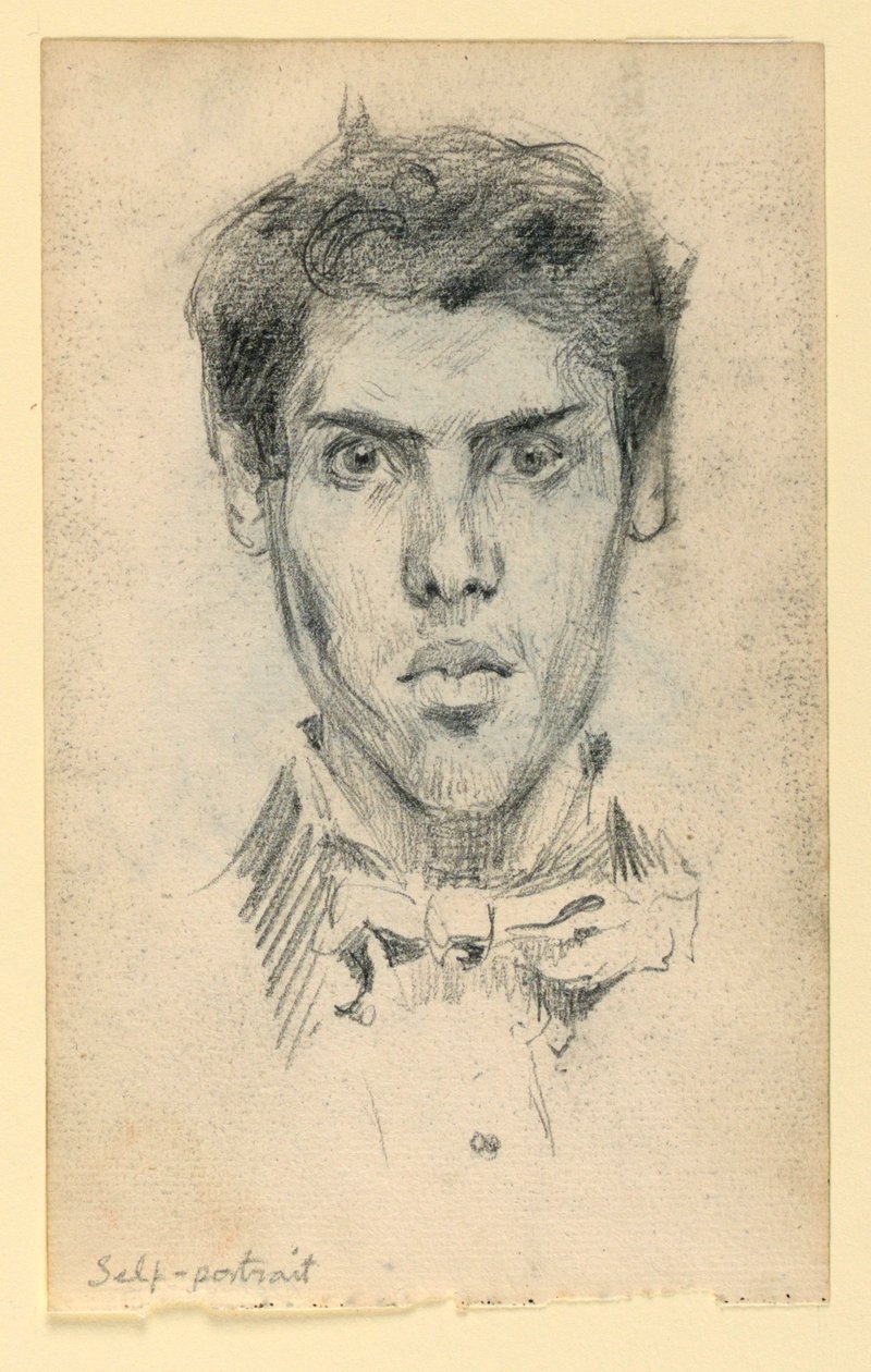 Autoritratto da Kenyon Cox