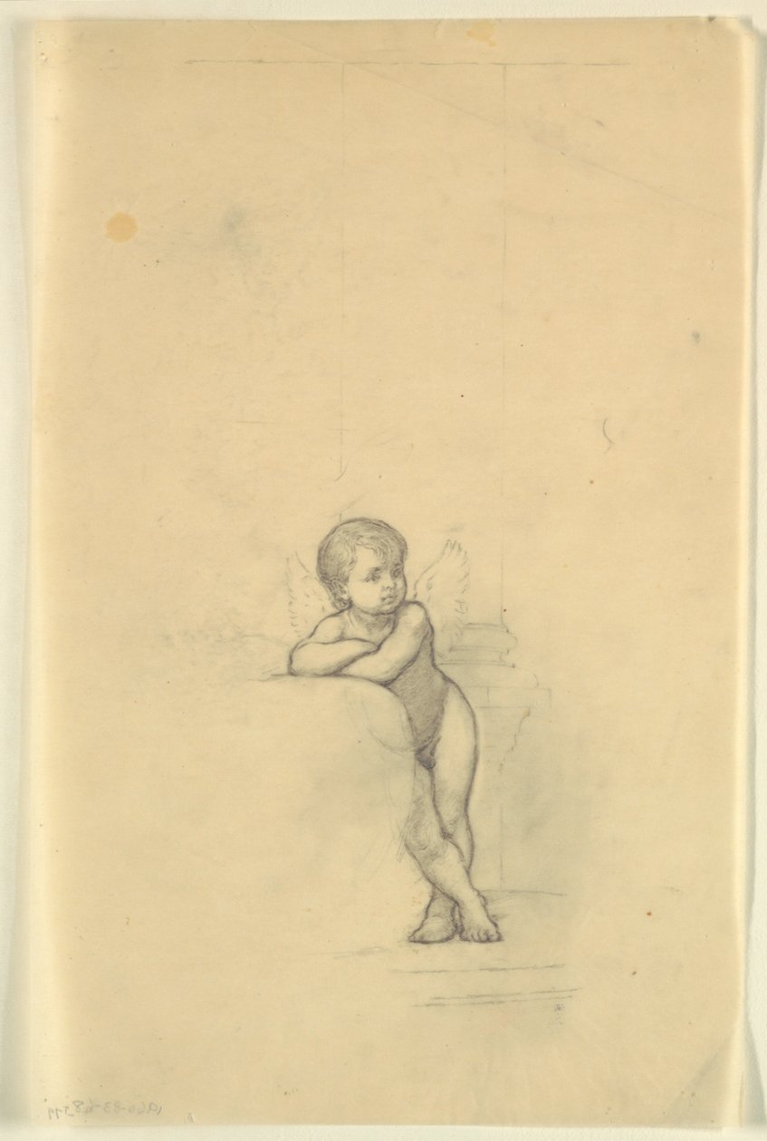 Schizzo del Genio per "Tradizione" da Kenyon Cox