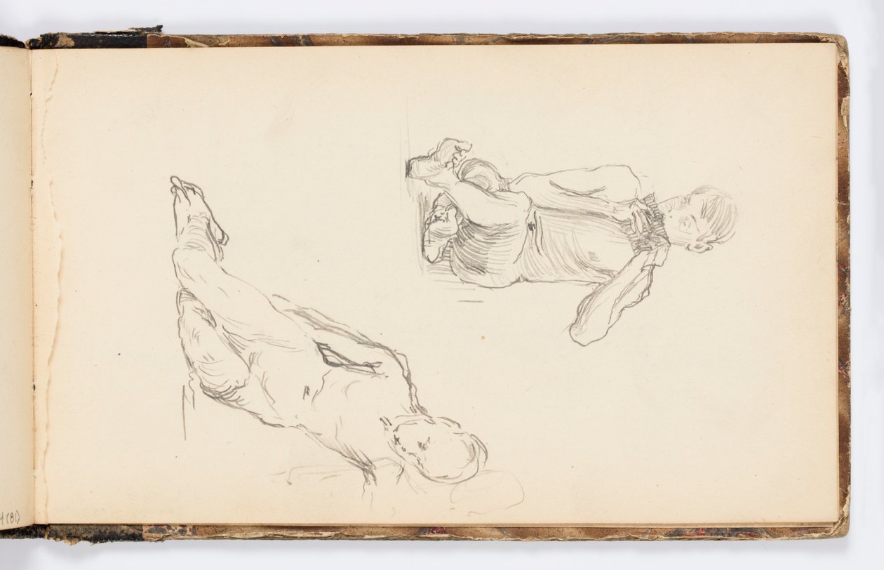 Pagina di taccuino da Kenyon Cox