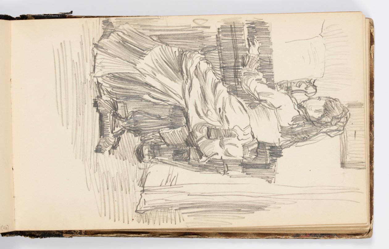 Pagina di taccuino da Kenyon Cox