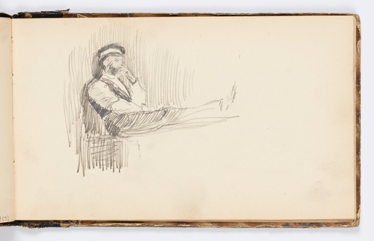 Pagina di taccuino da Kenyon Cox