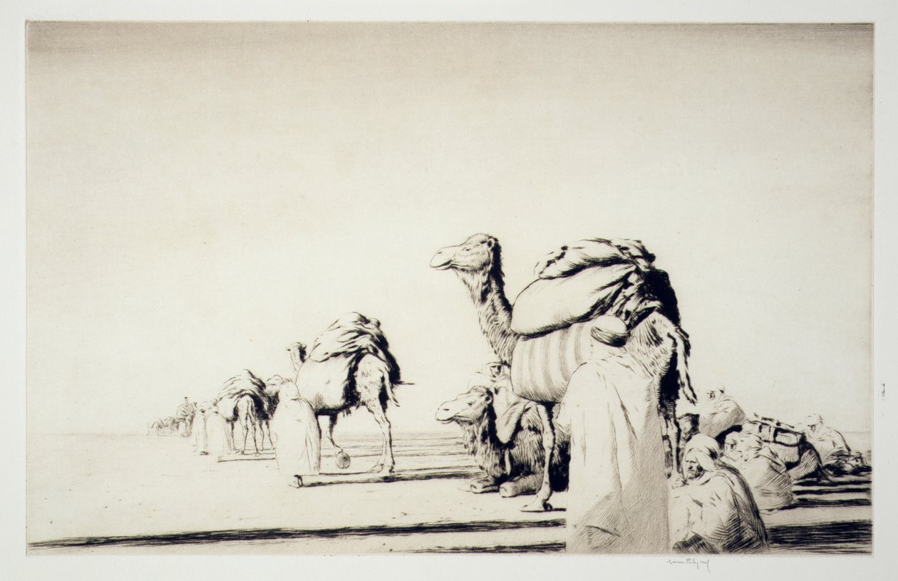 Trasporto nel deserto da Kerr Eby