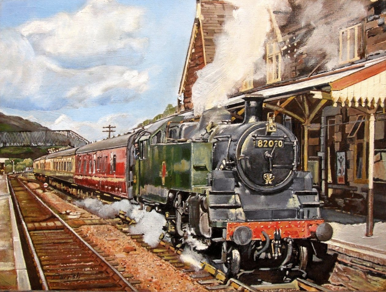 Splendore standard da Kevin Guild of Railway Artist Parrish