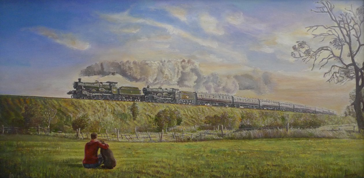 Grande Gloria Occidentale da Kevin Guild of Railway Artist Parrish