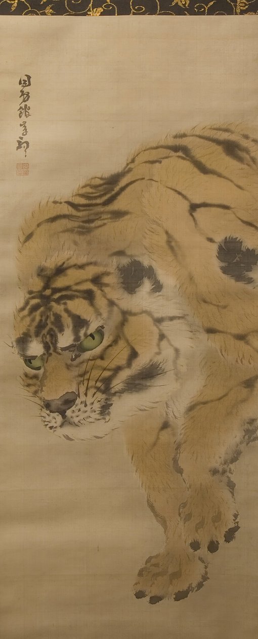 Tigre, inizio XIX secolo da Kishi Ganku