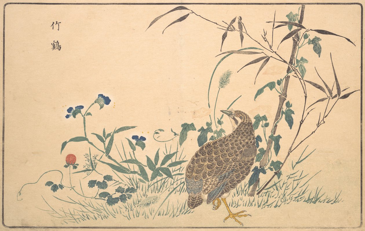 Zhu ji, 1789 da Kitao Masayoshi