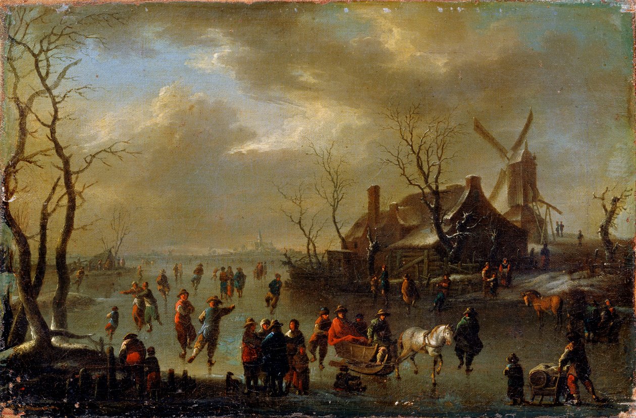 Paesaggio Invernale, XVII secolo da Klaes Molenaer
