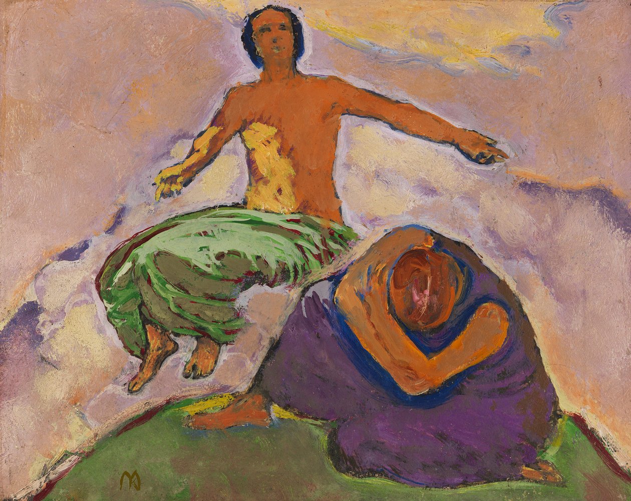 Tristezza e speranza, c. 1914 da Koloman Moser