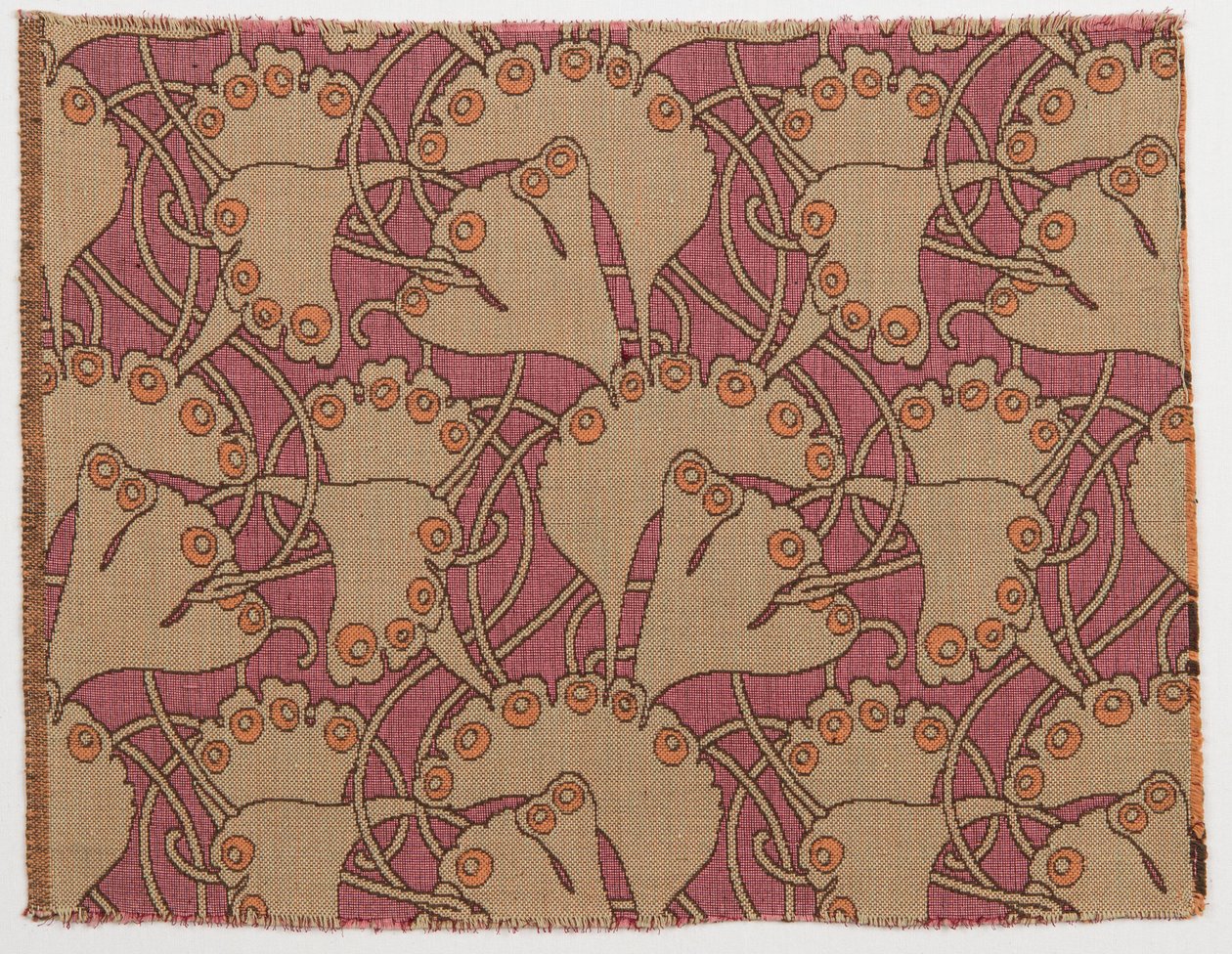 Design tessile, 1898 da Koloman Moser