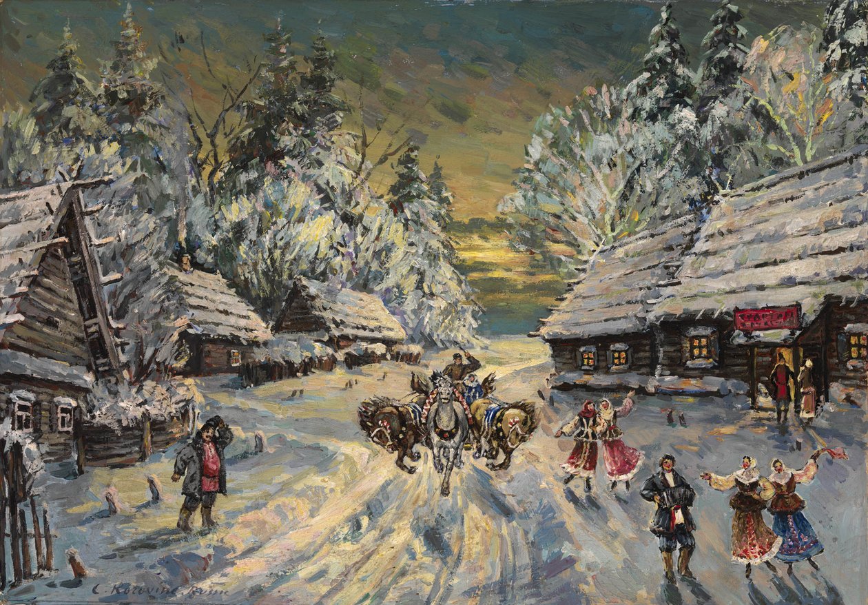 Inverno russo da Konstantin Alekseevich Korovin