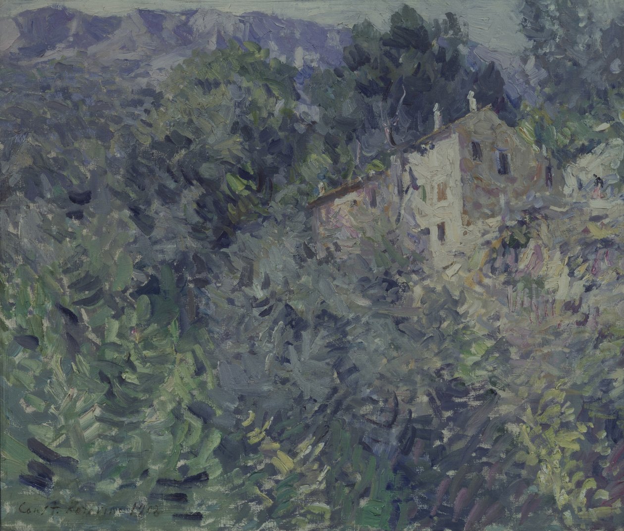 Sud della Francia da Konstantin Alekseevich Korovin