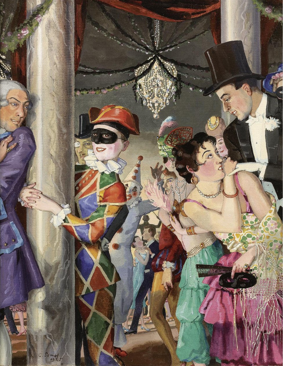 Mascherata, 1924 da Konstantin Andreevic Somov