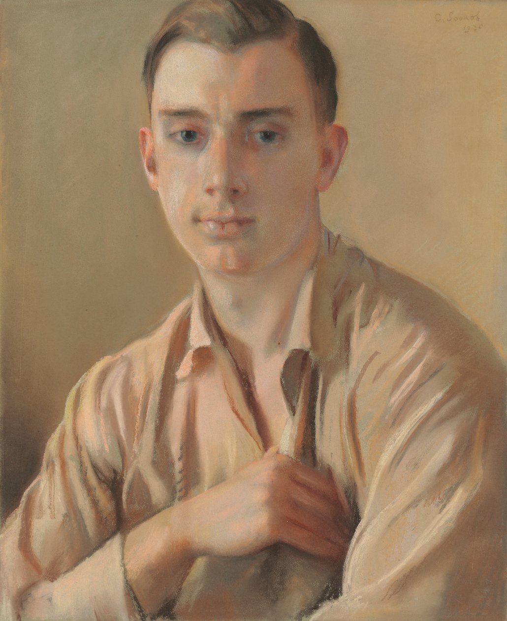 Ritratto di Boris Snejkovsky da Konstantin Andreevic Somov