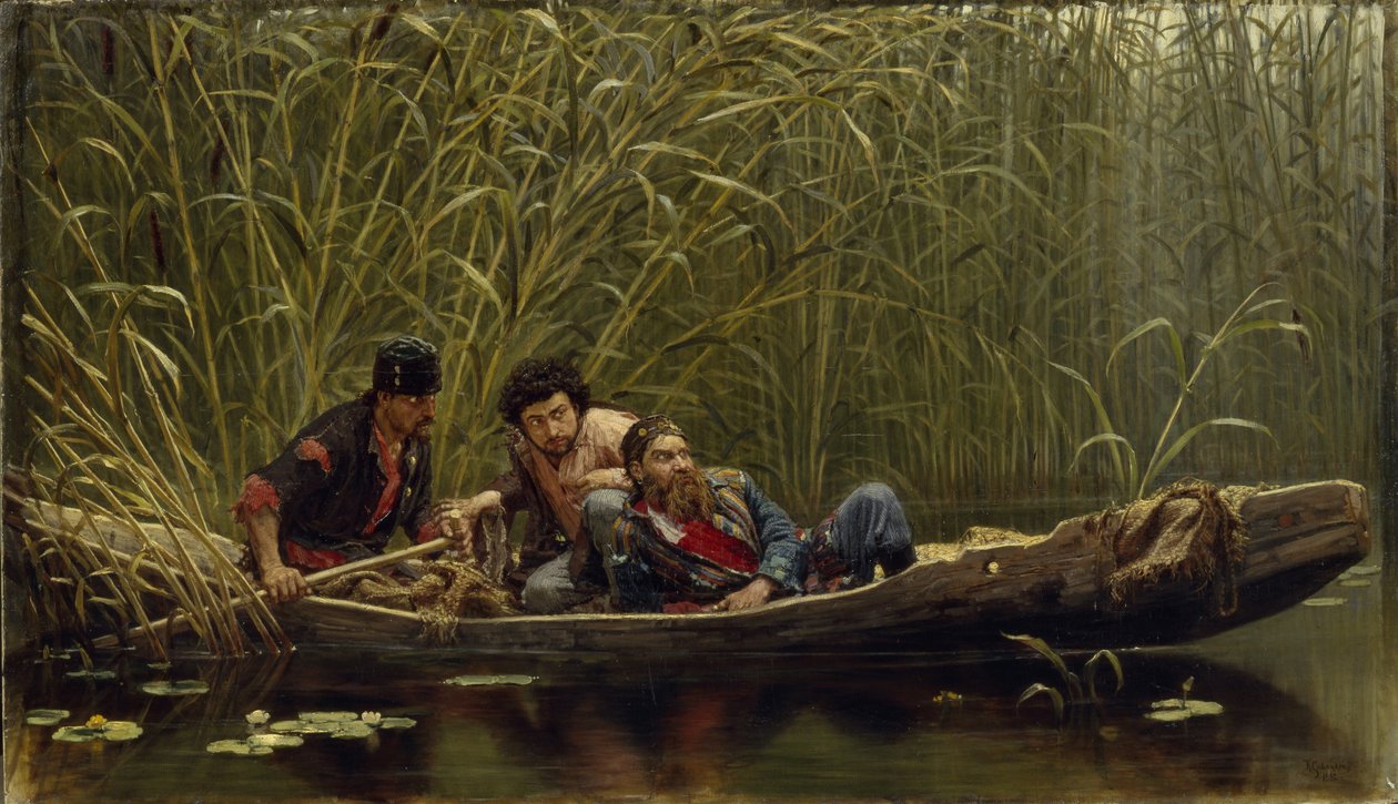 Gli uomini squallidi, 1882 da Konstantin Apollonovich Savitsky