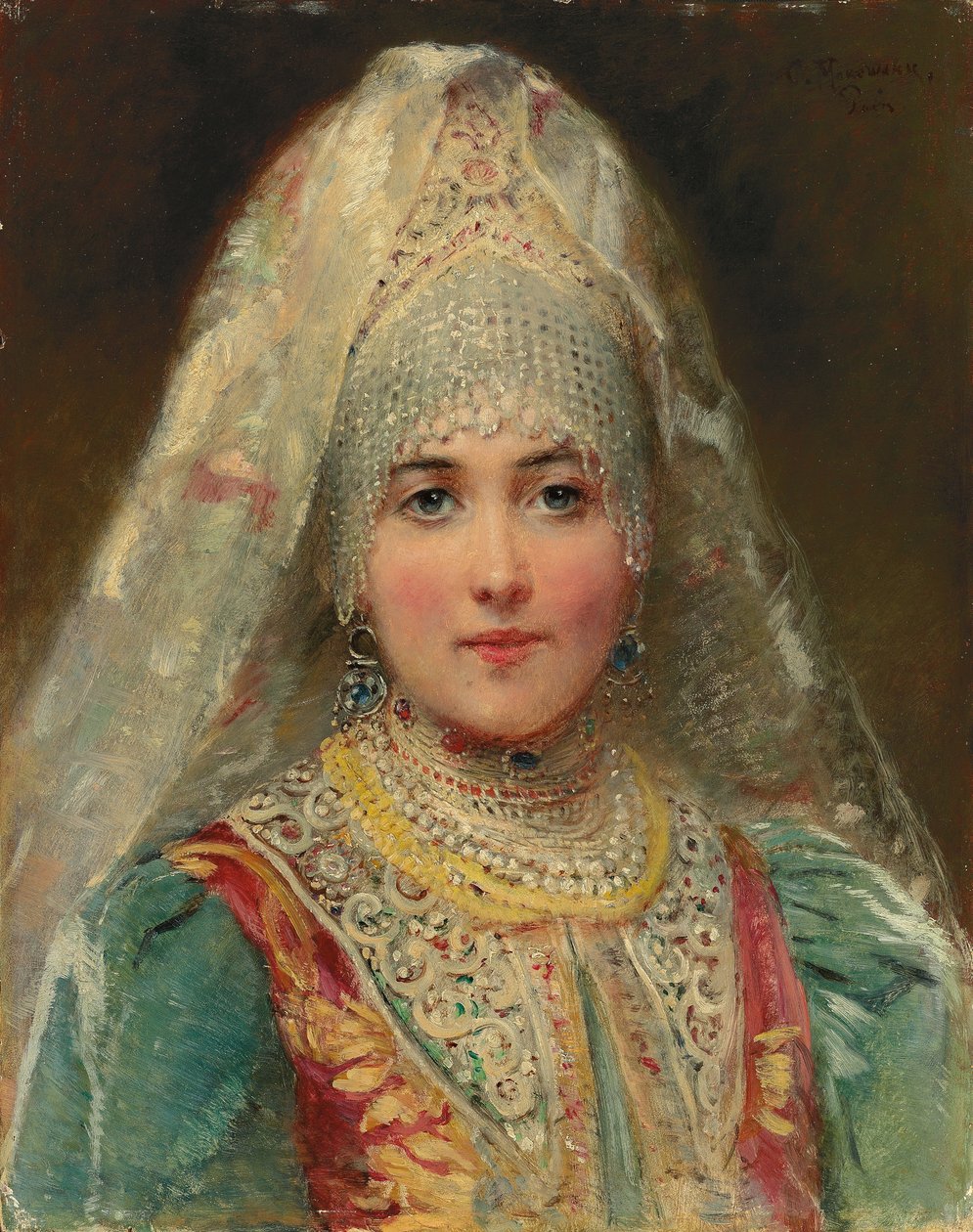 Boyarina da Konstantin Egorovich Makovsky
