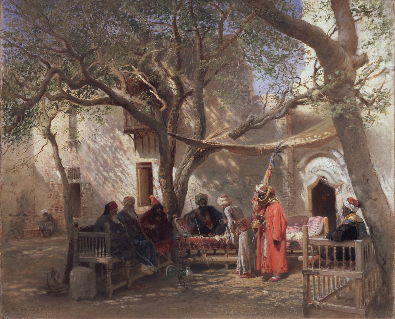 Dervisci al Cairo da Konstantin Egorovich Makovsky