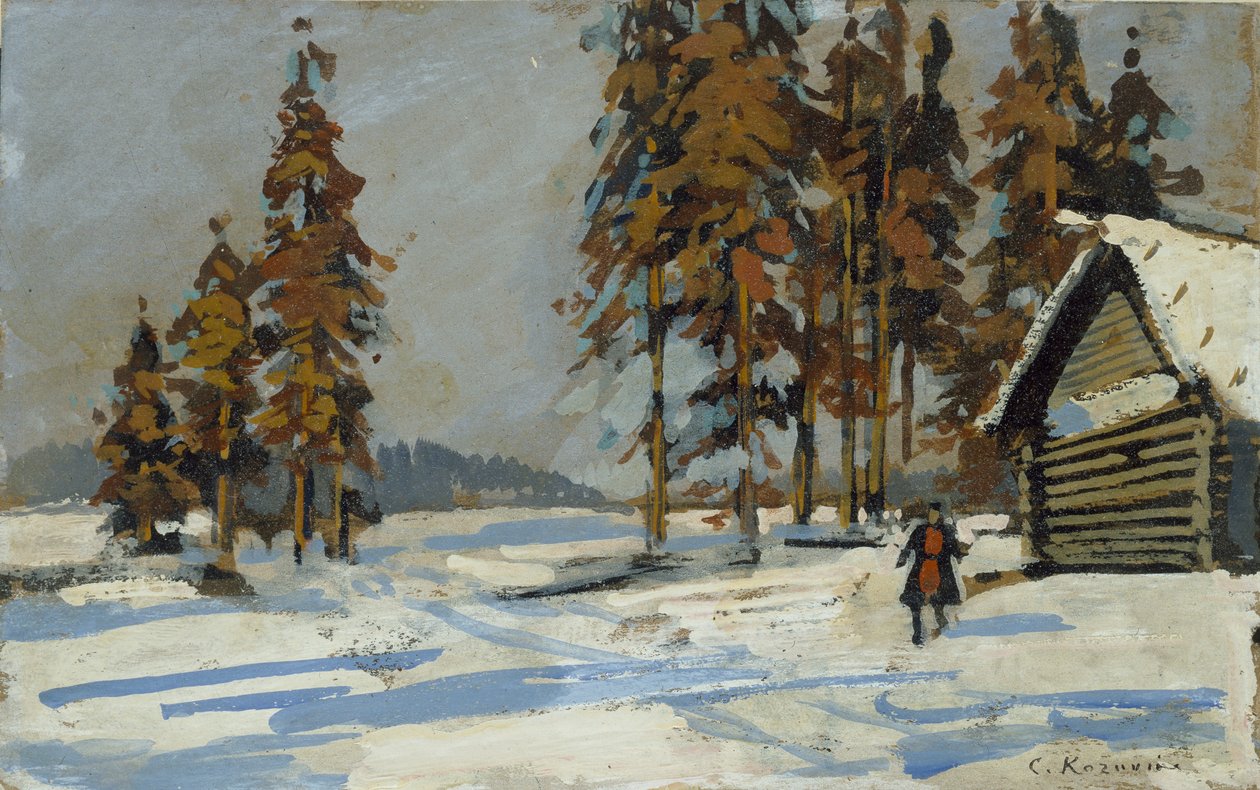 Paesaggio invernale da Konstantin Korovin