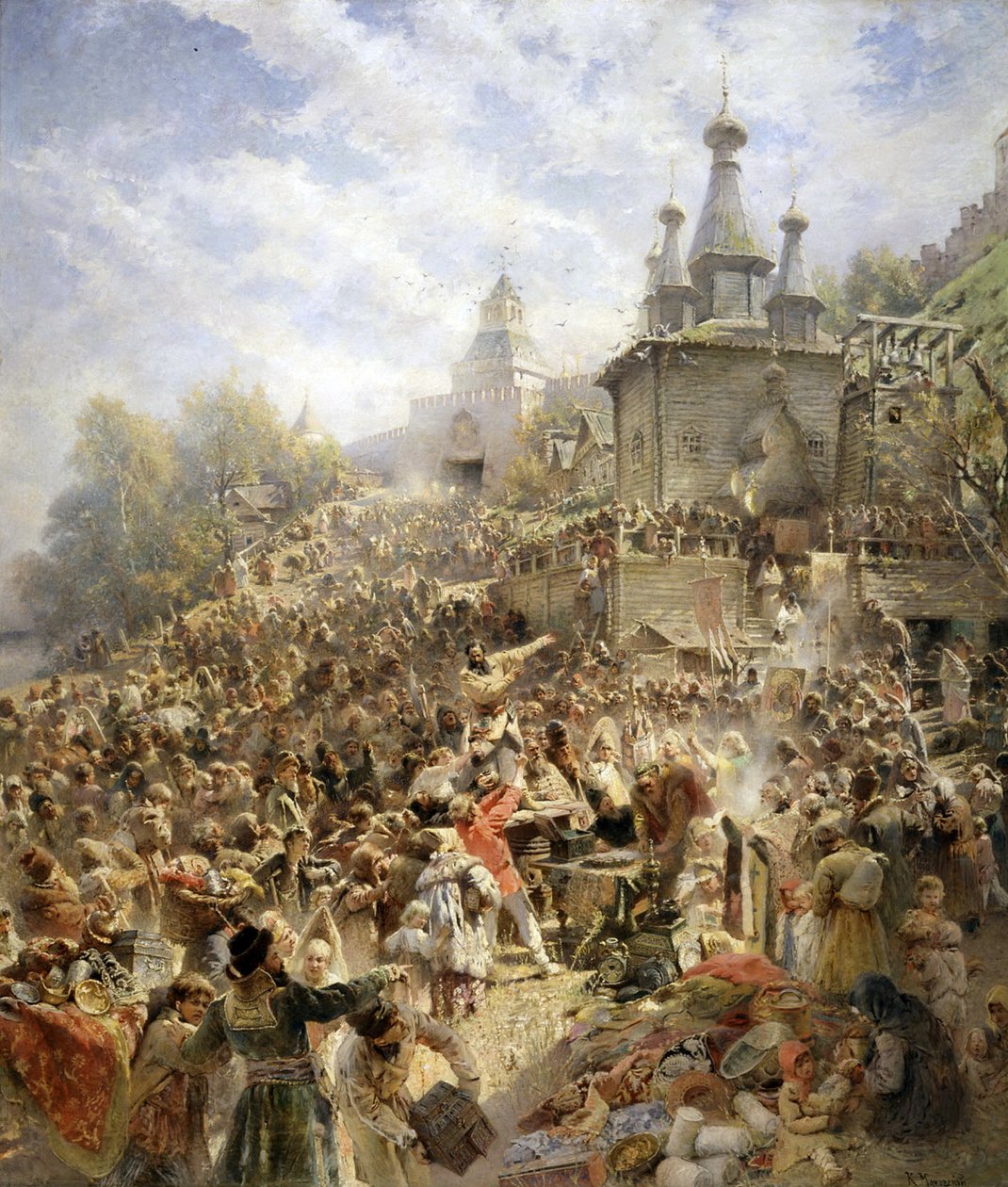 Appello di Minin da Konstantin Makovsky