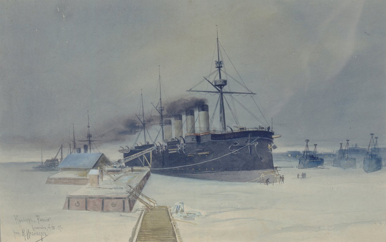 Incrociatore corazzato Rossia, 1897 da Konstantin Vasilyevich Isenberg