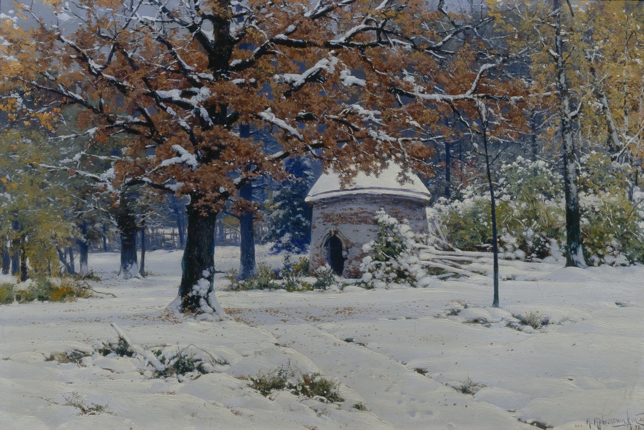 Neve a settembre da Konstantin Yakovlevich Kryzhitsky