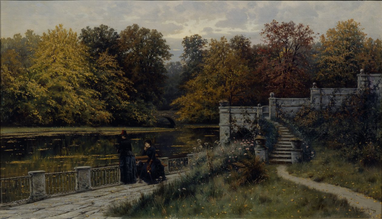 Il Parco Lazienki da Konstantin Yakovlevich Kryzhitsky