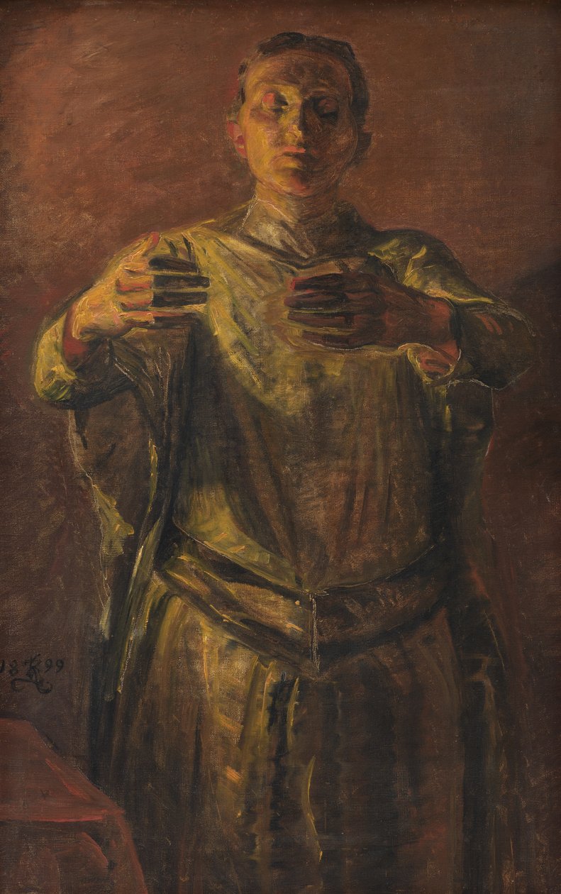 Lady Macbeth. Studio da Kristian Zahrtmann