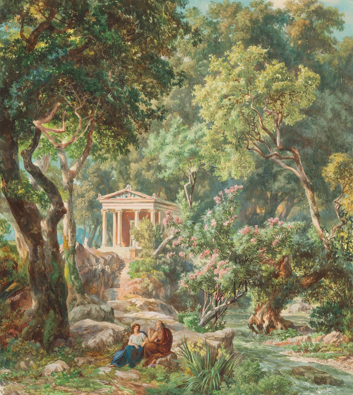 La regina della foresta da Károly Markó d. Ä.