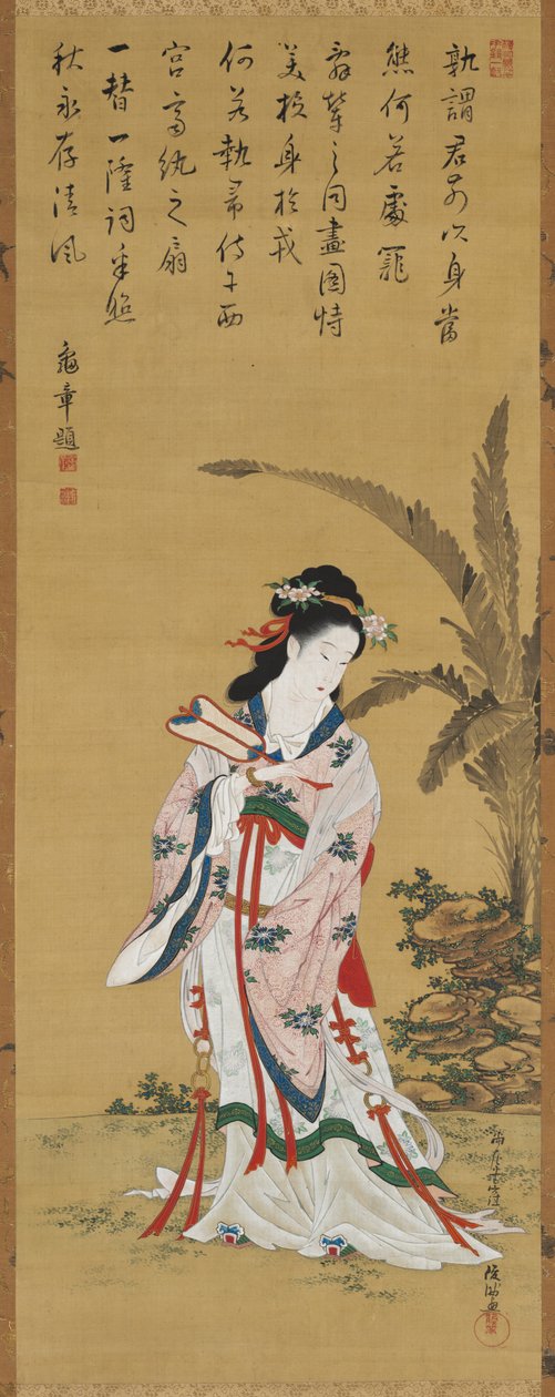 Bellezza cinese, fine 1700-inizio 1800 da Kubo Shunman