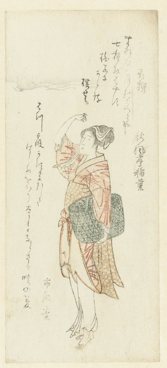 Una pescatrice da Kubota Shunman (attributed to)