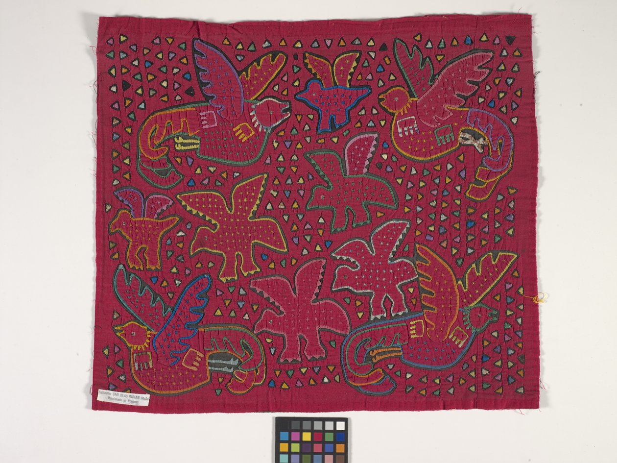 Pannello di camicia (Mola) da Kuna Indian Culture