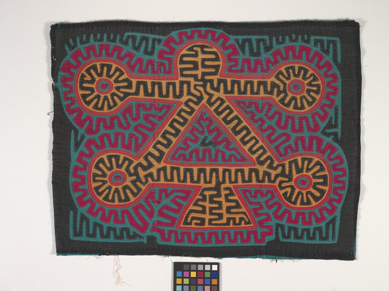 Pannello di camicia (Mola) da Kuna Indian Culture