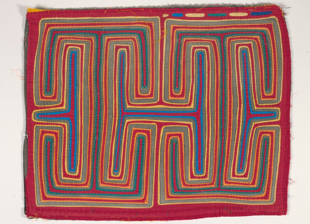Pannello di camicia (mola), c.1950 da Kuna Indian Culture