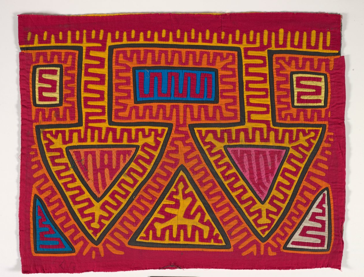 Pannello di camicia (mola), c.1950 da Kuna Indian Culture
