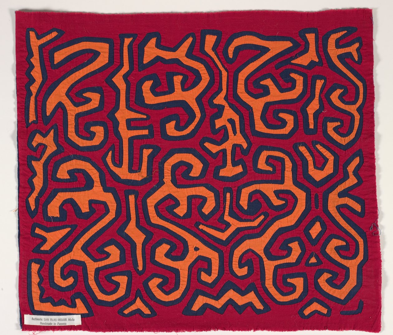 Pannello di camicia (mola) da Kuna Indian Culture