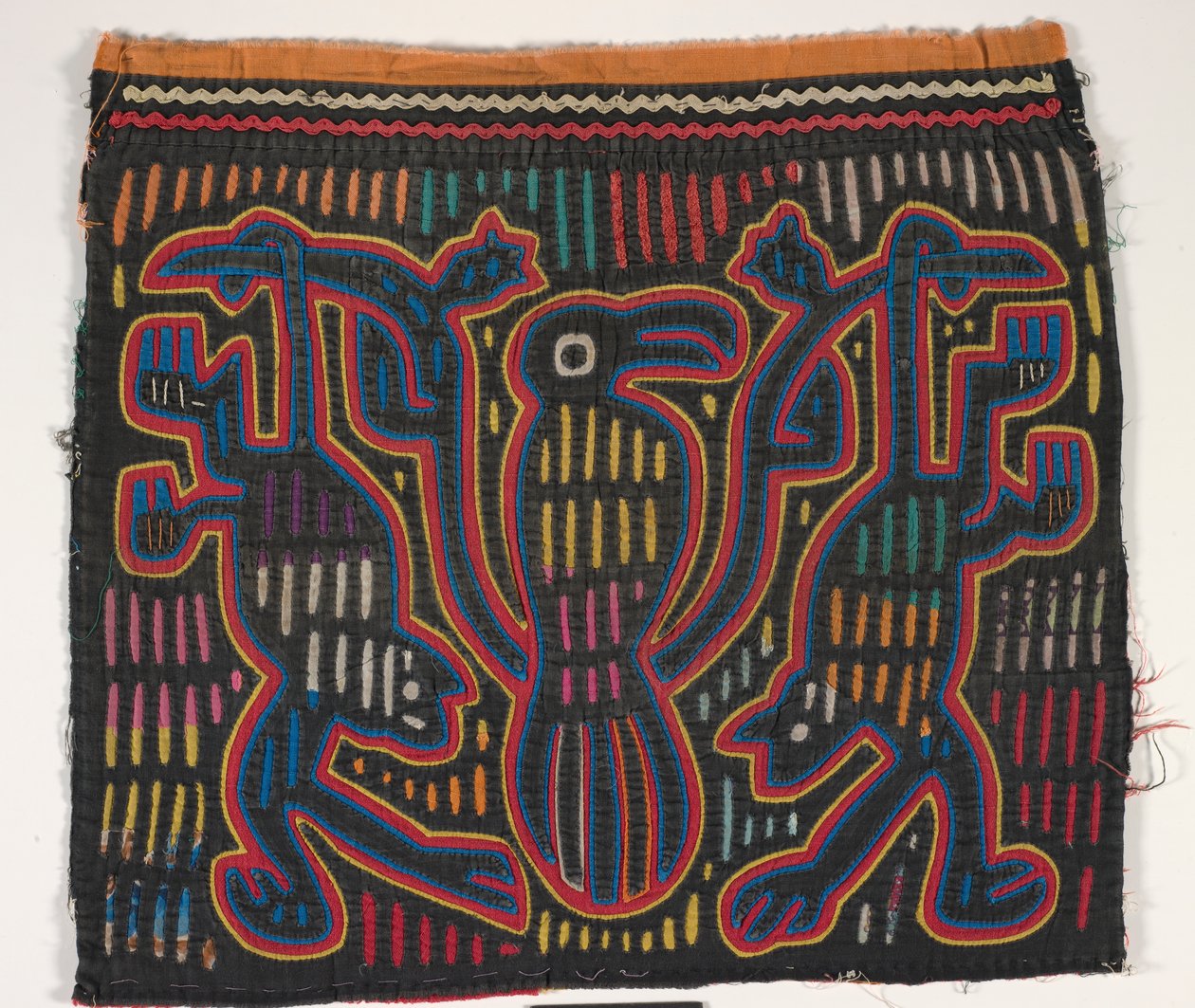 Pannello di camicia (mola) da Kuna Indian Culture