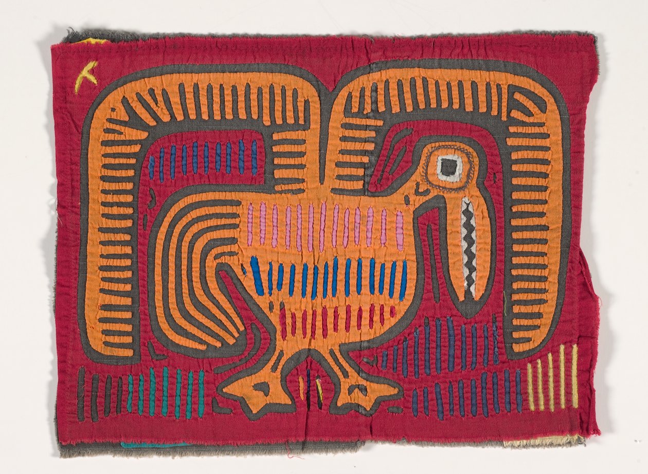Pannello di camicia (mola) da Kuna Indian Culture